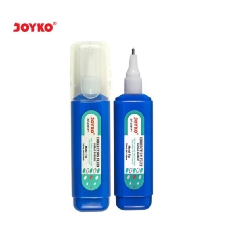 

Correction Fluid/Tipe-x Cair Joyko Cf-S201Pt ( 1pak/12pcs )