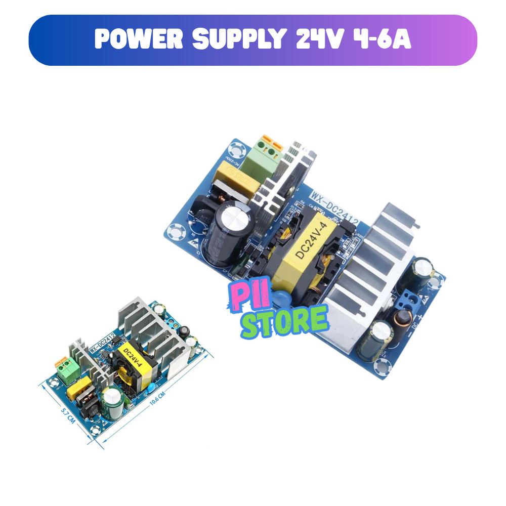 POWER SUPPLY MODULE 24V 4-6A DC SMPS ACmatic  AC MATIC PSU 24V