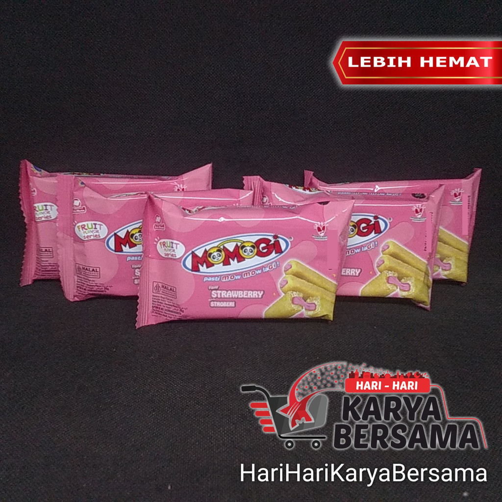 

MAKANAN RINGAN MOMOGI FRUIT FLAVOR SERIES STRAWBERRY PACK 5'S X 20GR