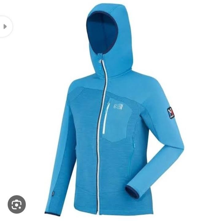 JAKET MILLET LD TRILOGY FLEECE WOOL HOODIE JACKET ORIGINAL not tnf mhw