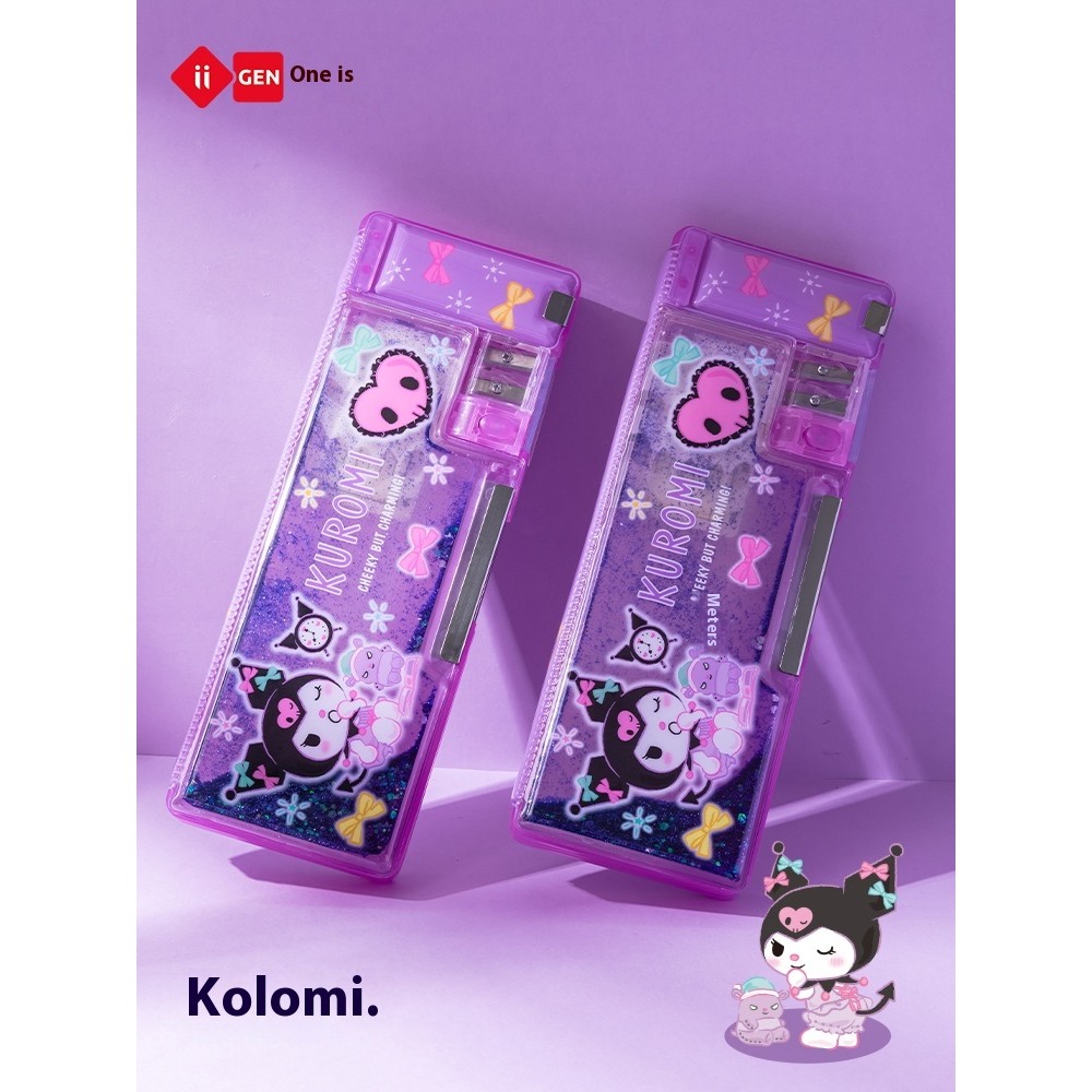 

Creative Large Capacity Resistant To Falling And Dirtying Pencil Case For Girls Double Layer Stationery Box Student Supplies