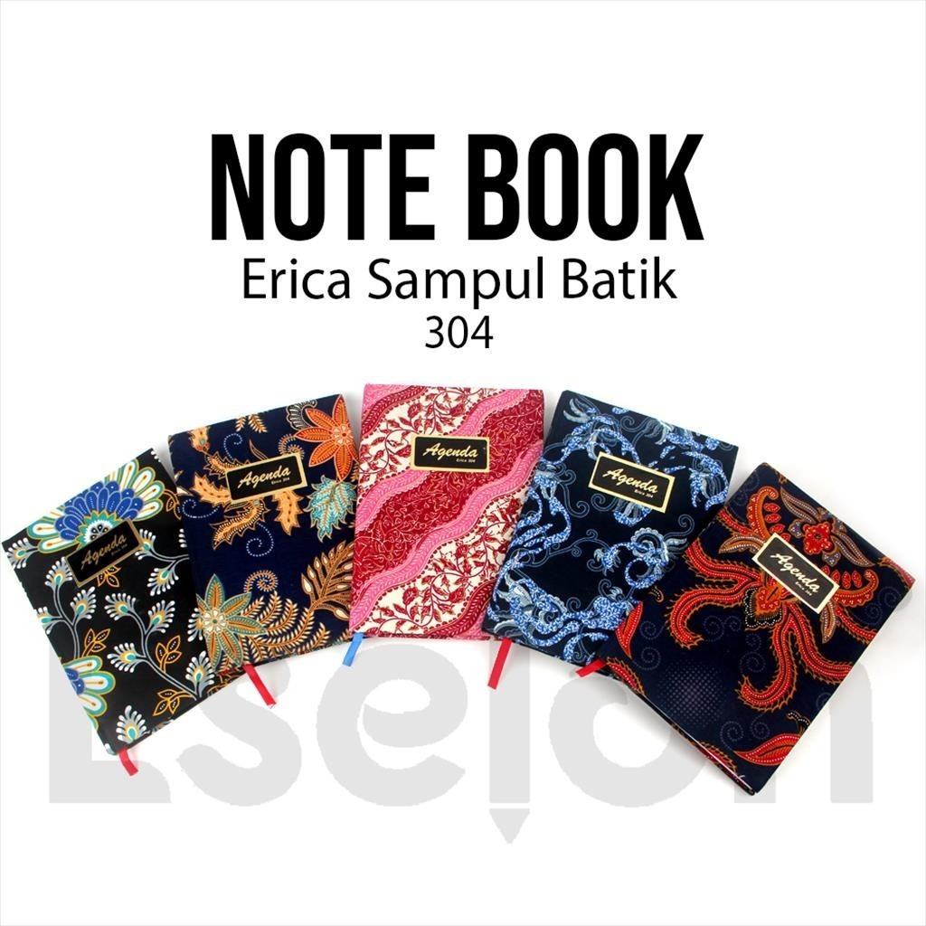 

❤️️Notebook Batik A5 Erica 304 / Notebook / Agenda Batik❤️️
