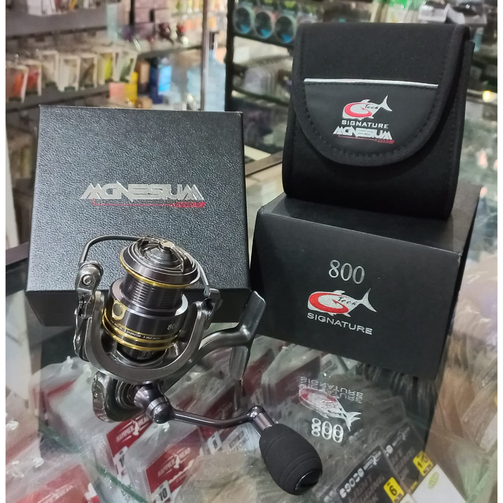 ZONA PEMANCING - Reel G-Tech Magnesiumag 800-2000 PG