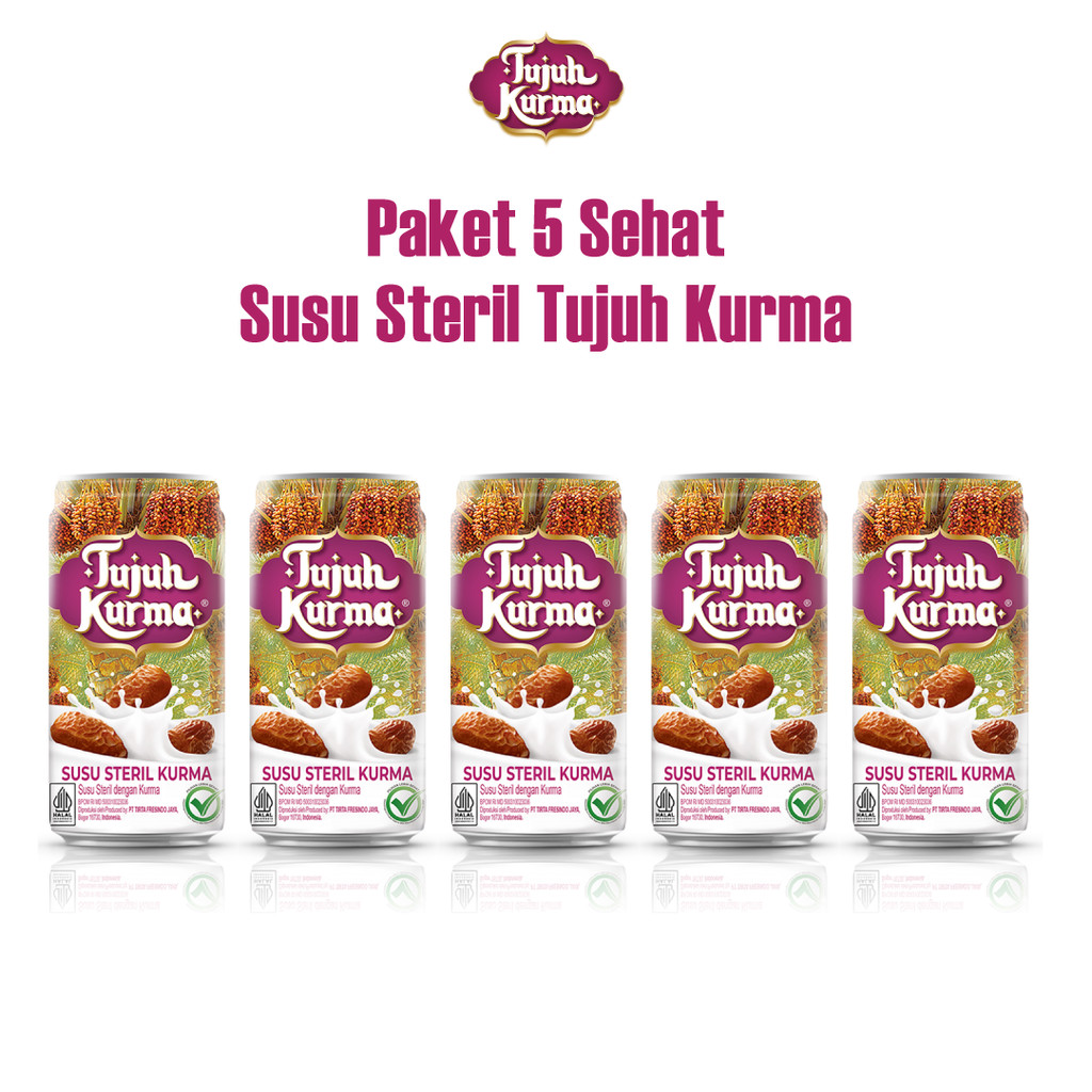 

Paket 5 Tujuh Kurma Susu Steril Kurma