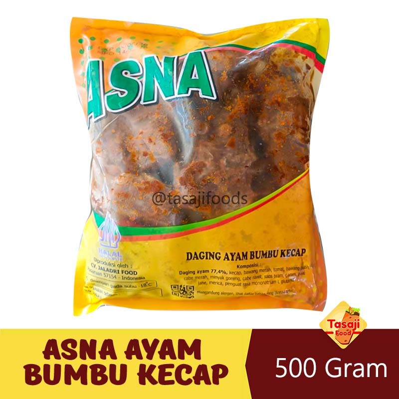 

Asna Daging Ayam Bumbu Kecap Frozen 500 Gram Tazaj