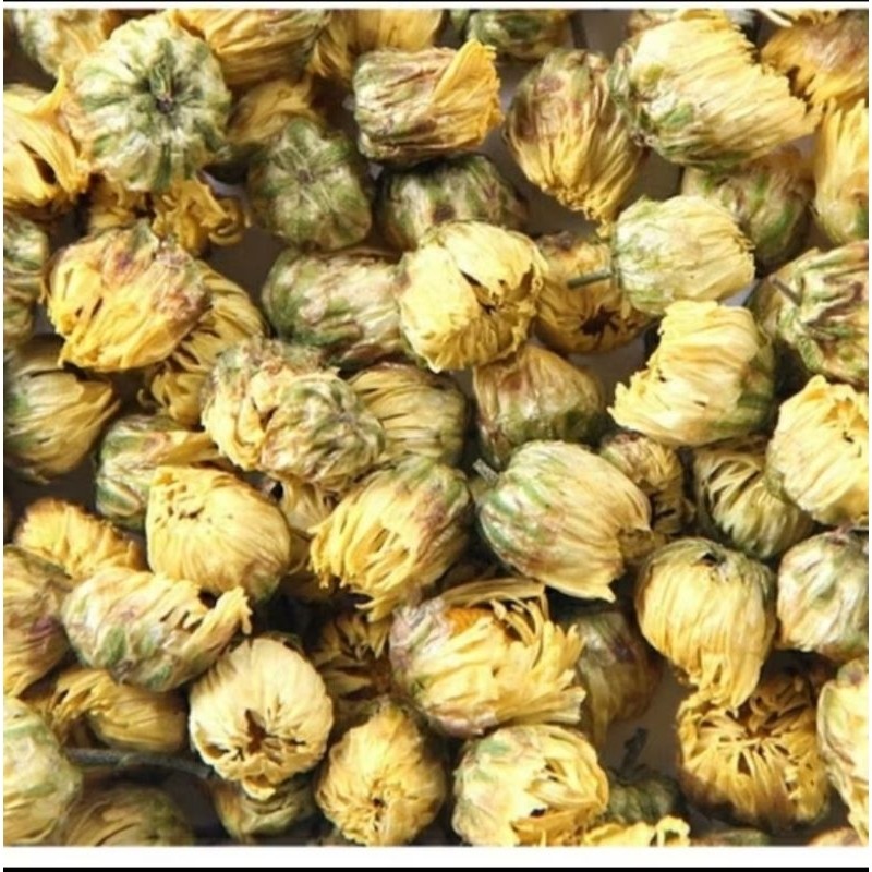 

TEH KEMBANG TEH BUNGA SERUNI BUNGA KRISAN Ju Hua Luei Krisan Pucuk 菊花 50 GRAM crysanthemum herbal alami kiok hua chrysanthemum bunga krisan