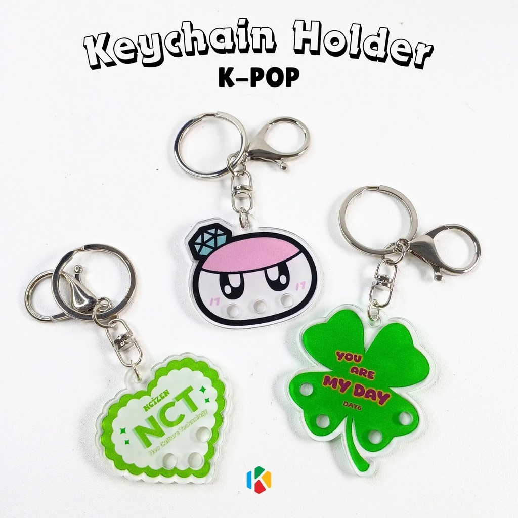 Keychain Holder SEVENTEEN BOYNEXTDOOR ENHYPEN DAY6 STRAY KIDS TREASURE NCT – Keychain Holder KPOP - 