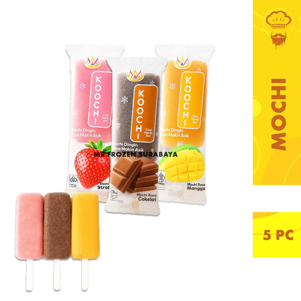 

[BUNDLING 5 PC] Koochi Mochi Stik Ice Cream isi Selai Lumer Viral