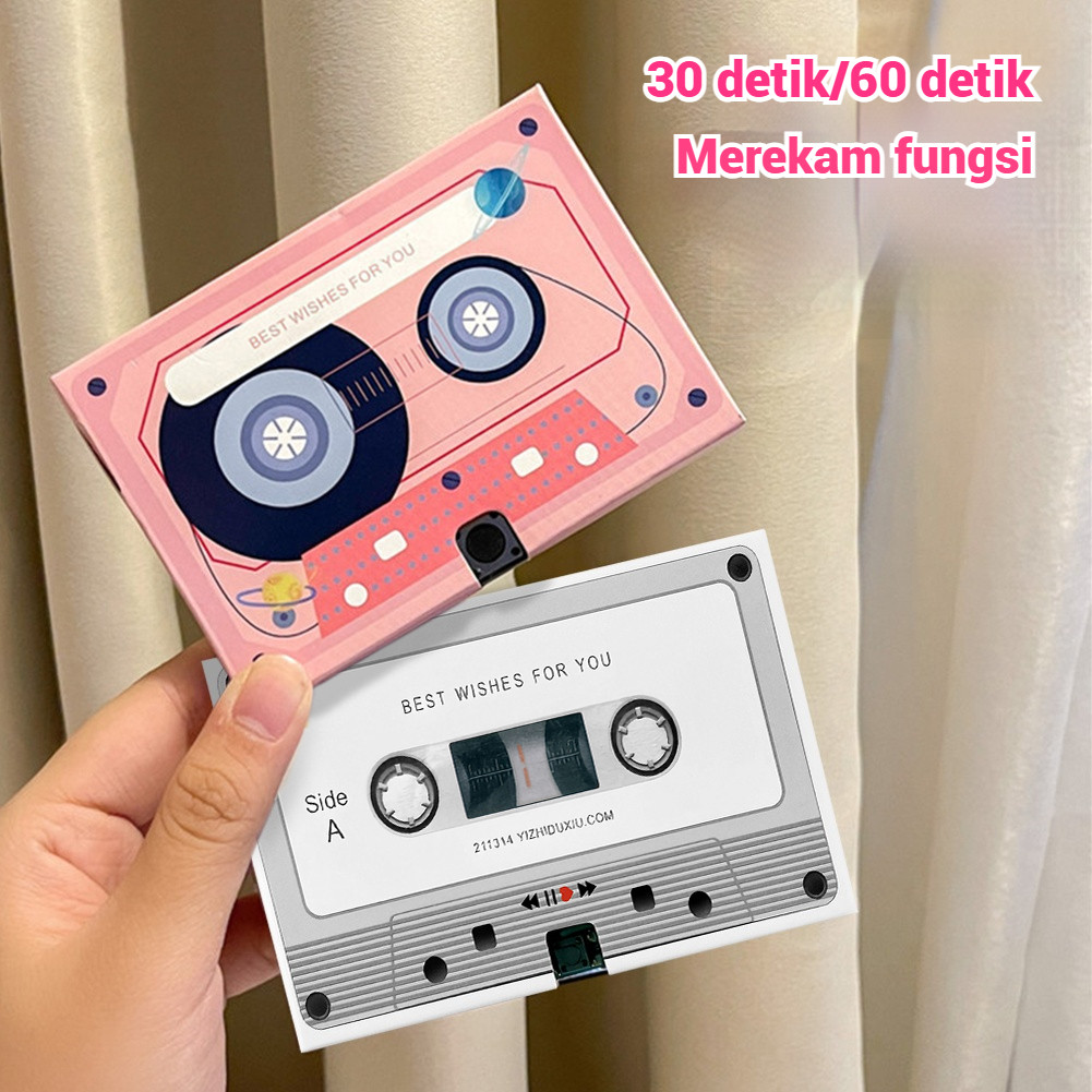 

Kartu Ucapan Audio Rekaman 30s 60s Dengan Pesan Suara Untuk Ulang Tahun