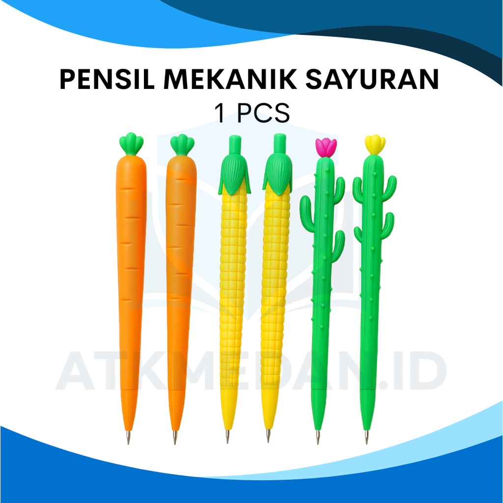 

PENSIL MEKANIK CETEK FANCY MOTIF SAYURAN BISA PILIH PER PCS