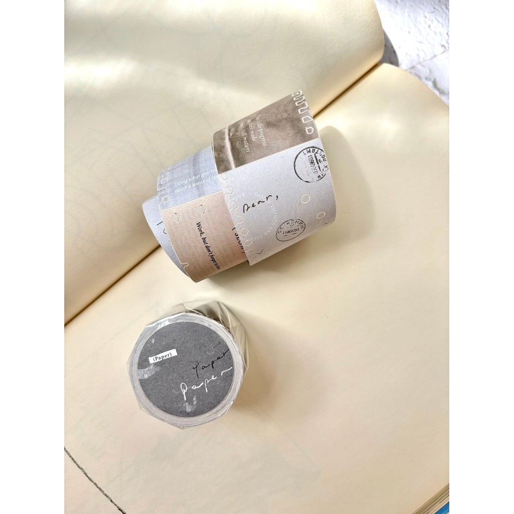 

Pion Vintage Paper Memo Washi Tape for Card Making Planner DIY Scrapbooking Plan Sticker