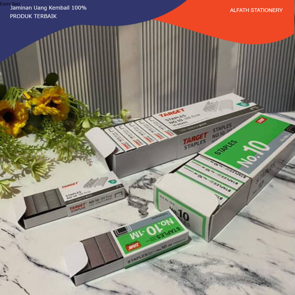 

Isi Staples Hd 10 / Isi staples TARGET/ Isi staples ZRM / isi staples murah/ isi staples kuat