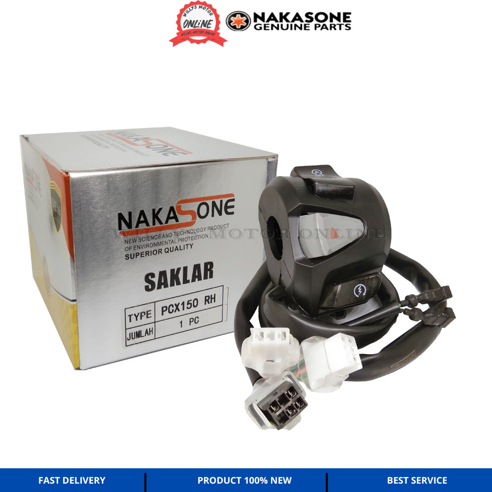 SAKLAR KANAN PCX 150 NAKASONE Switch Holder Saklar PCX 150 RH