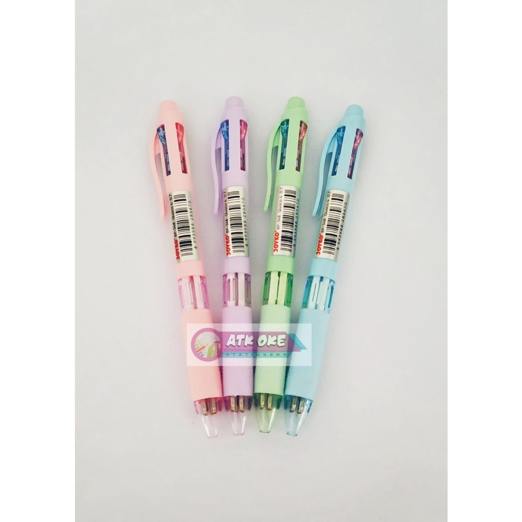

[MAC] Joyko Pen 4 Warna 0.7mm BP-348 1Pcs