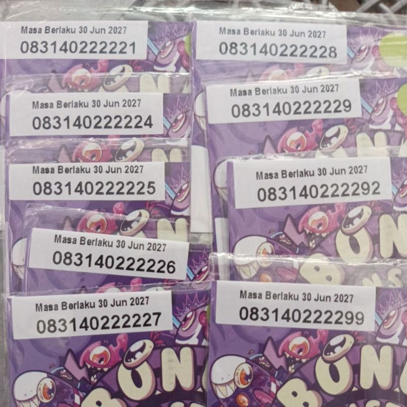 perdana AXIS nomer cantik PANCA