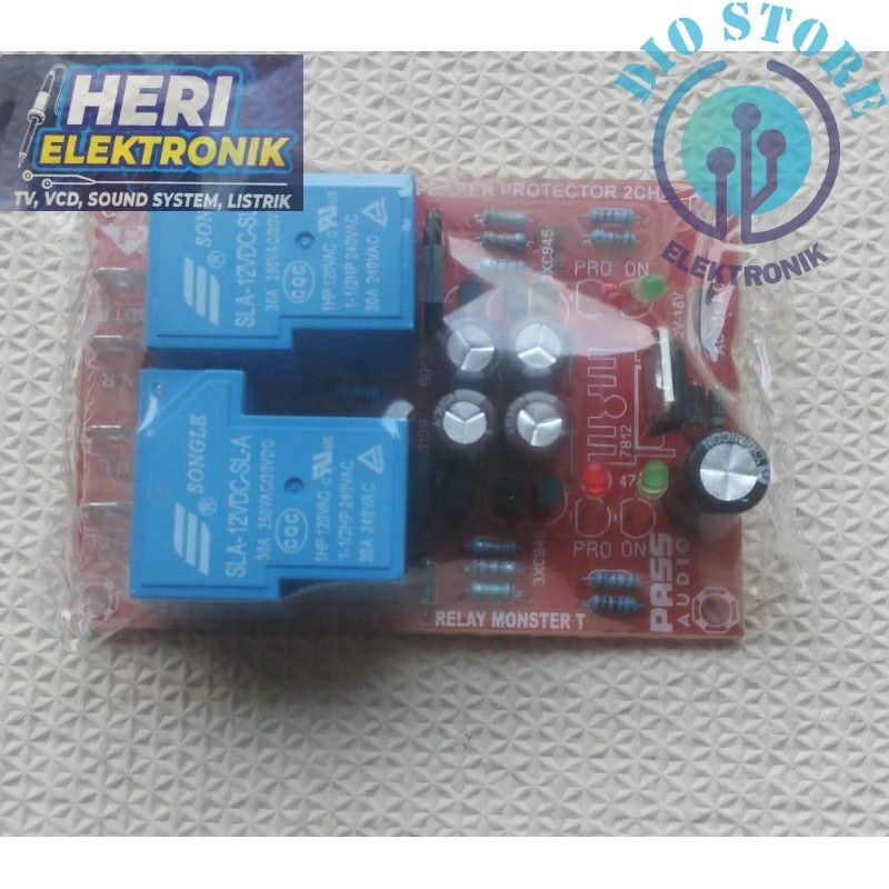Speaker Protektor Stereo 30a /kit Protektor Stereo 30 A PAS