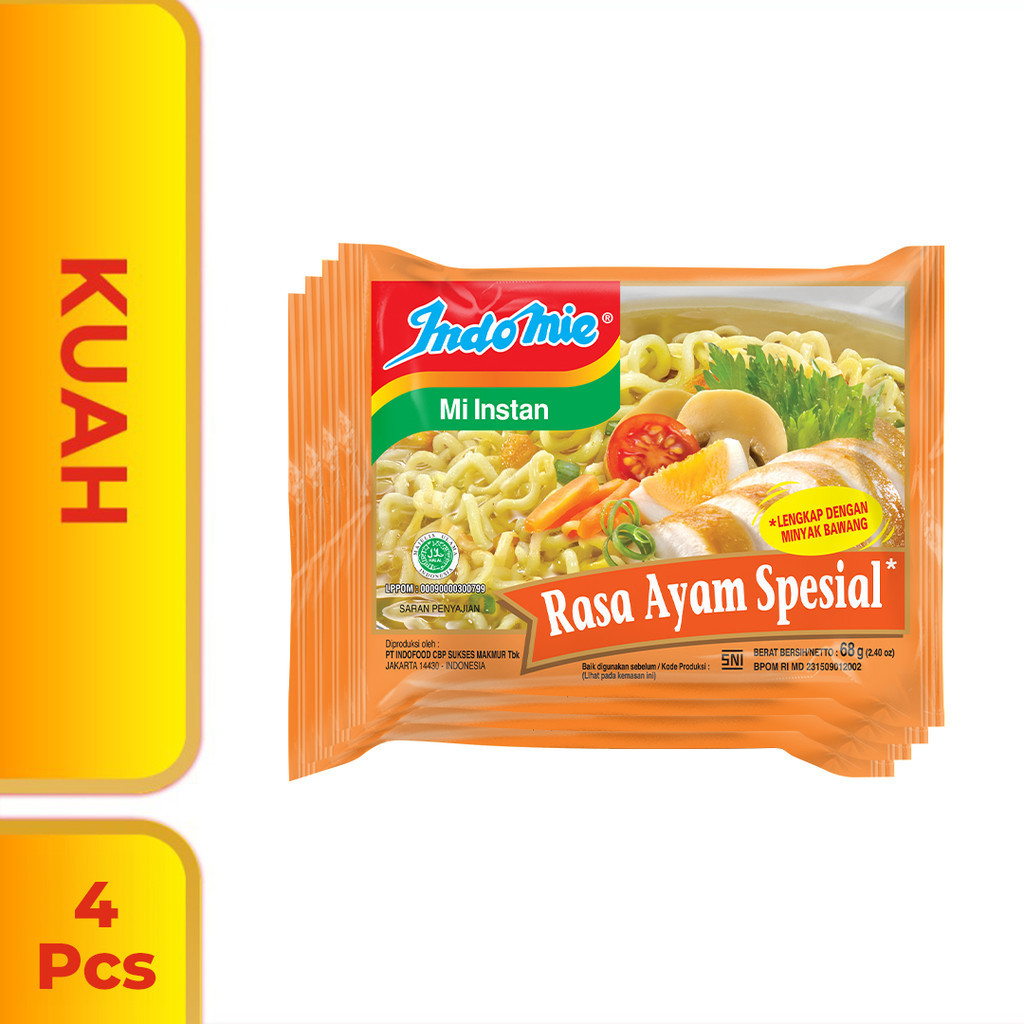

4 Pcs - Indomie Ayam Spesial