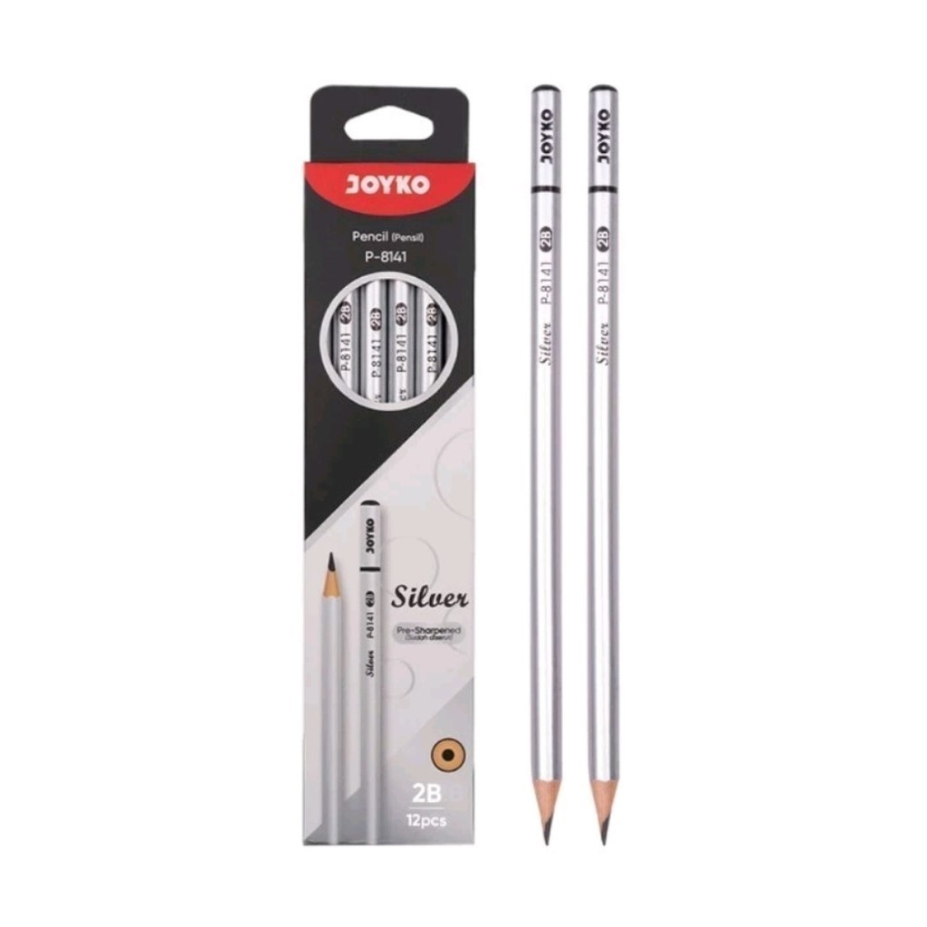 

[PACK] Pencils / Pensil 2B Hitam - Joyko P-8140 / P-8141 MURAH