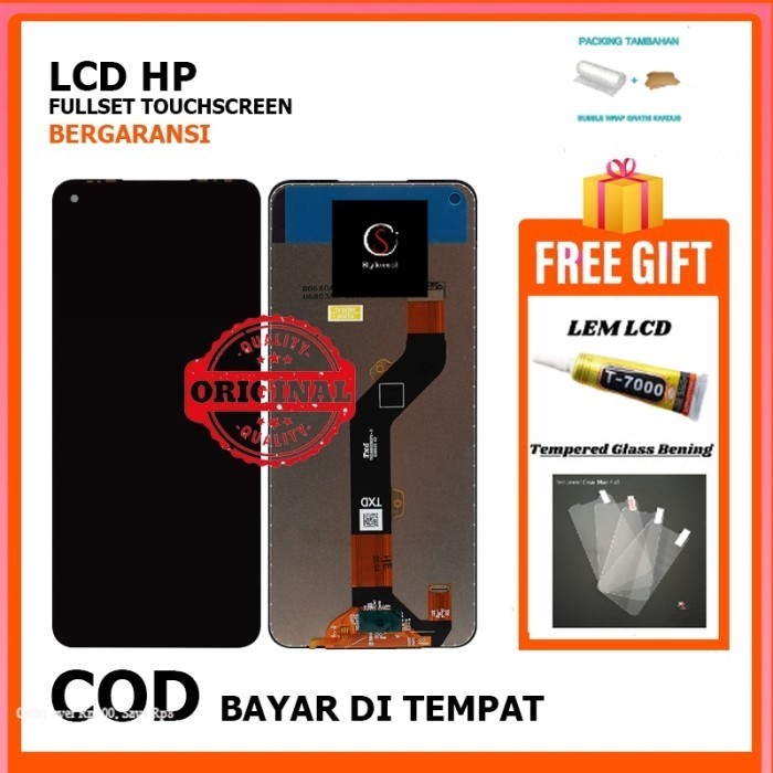 Sparepart HP LCD INFINIX HOT 10 /NOTE 8I / X682 / X683+TS FULLSET Touchscreen ORI - HOT 10