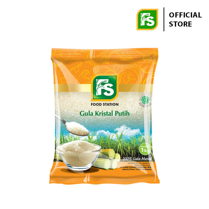 

HEMAT! FS Gula Pasir Premium 1 Kg- Kemasan Baru