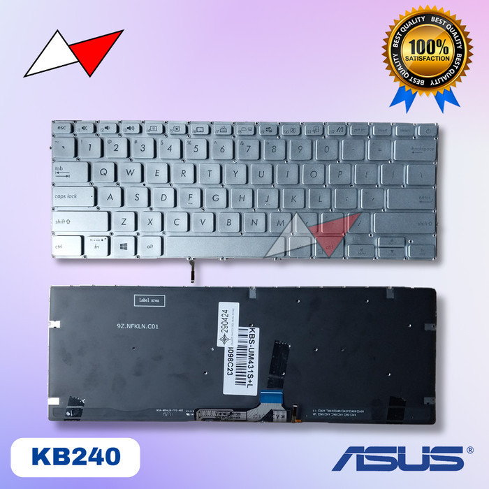 Keyboard Asus Zenbook 14 UM431D UM431DA BX431