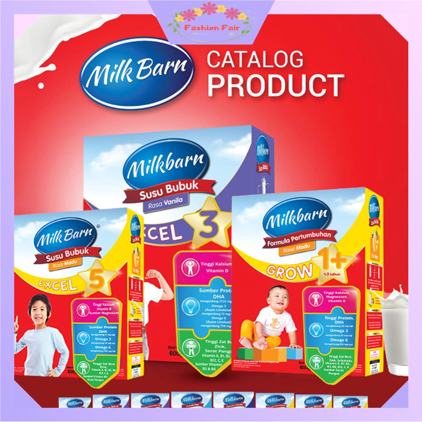 

FASHION FAIR S8018 Milkbarn Susu Formula / Susu Formula Pertumbuhan Anak / Susu Milkbarn Berbagai Usia Anak / Susu Milkbarn Excel Sehat