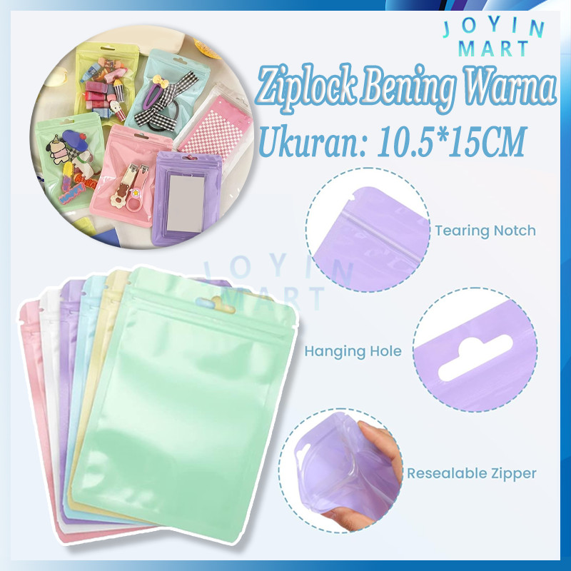 

(5PCS) Plastik Klip Ziplock/Kemasan Plastik Zipper/Plastik Ziplock Bungkus Permen