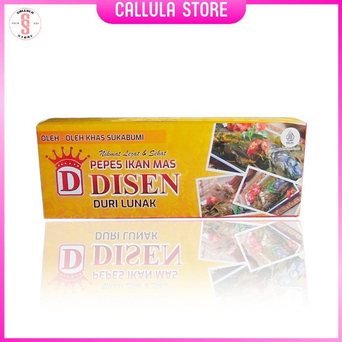 Pepes Ikan Mas Duri Lunak Sehat Frozen Merk Disen Kukus Panggang Oleh Oleh Khas Sukabumi