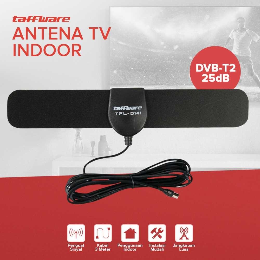 Antena TV Digital Indoor Dalam Ruangan Super Jernih DVB-T2 25dB