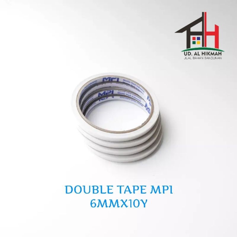 

DOUBLE TAPE KERTAS 6MM MASTER PACK INDONESIA - DOUBLE TAPE 6MM MPI