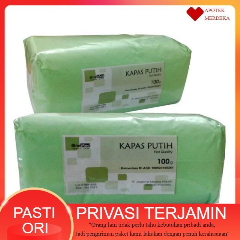 Kapas Luka / Kapas Pembalut Putih