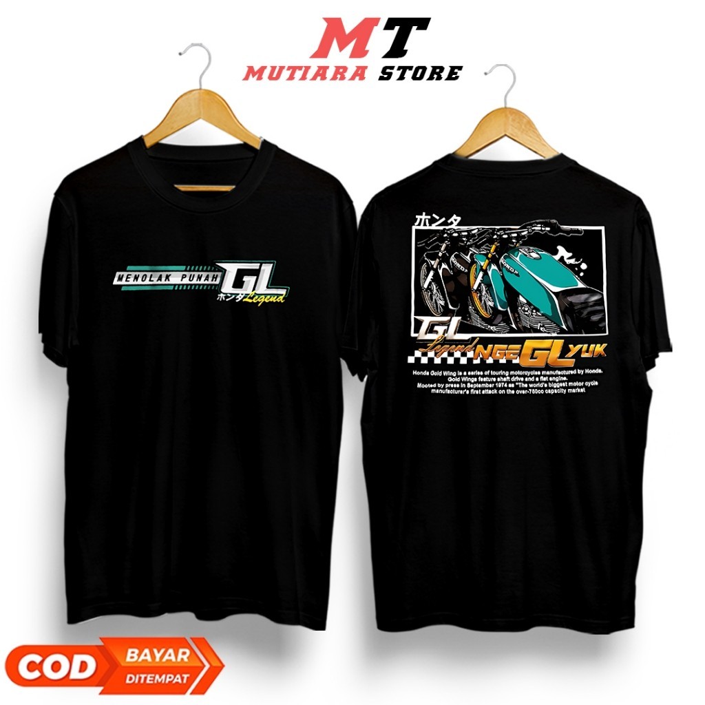 KAOS HONDA GL - KAOS GL100 GL200 GL MAX CB CLASIC - KAOS MURAH - KAOS PREMIUM - KAOS TERBARU - KAOS 