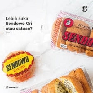 

Sendowo Roti Manis isi Cream meses 200gr Murah enak Roti jadul kuno