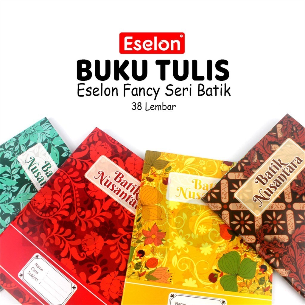 

HJK [ES.JKT] 10pcs Buku Tulis Garis Eselon 38lembar /1 Pak Buku Tulis Eselon