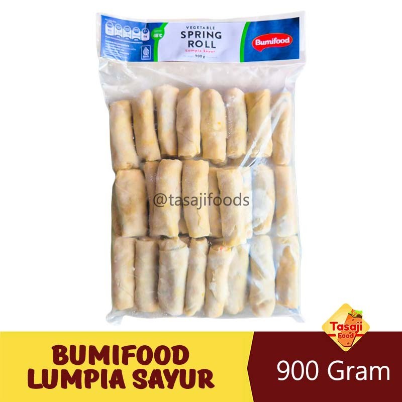 

Bumifood Lumpia Sayur 900gr Vegetable Spring Roll