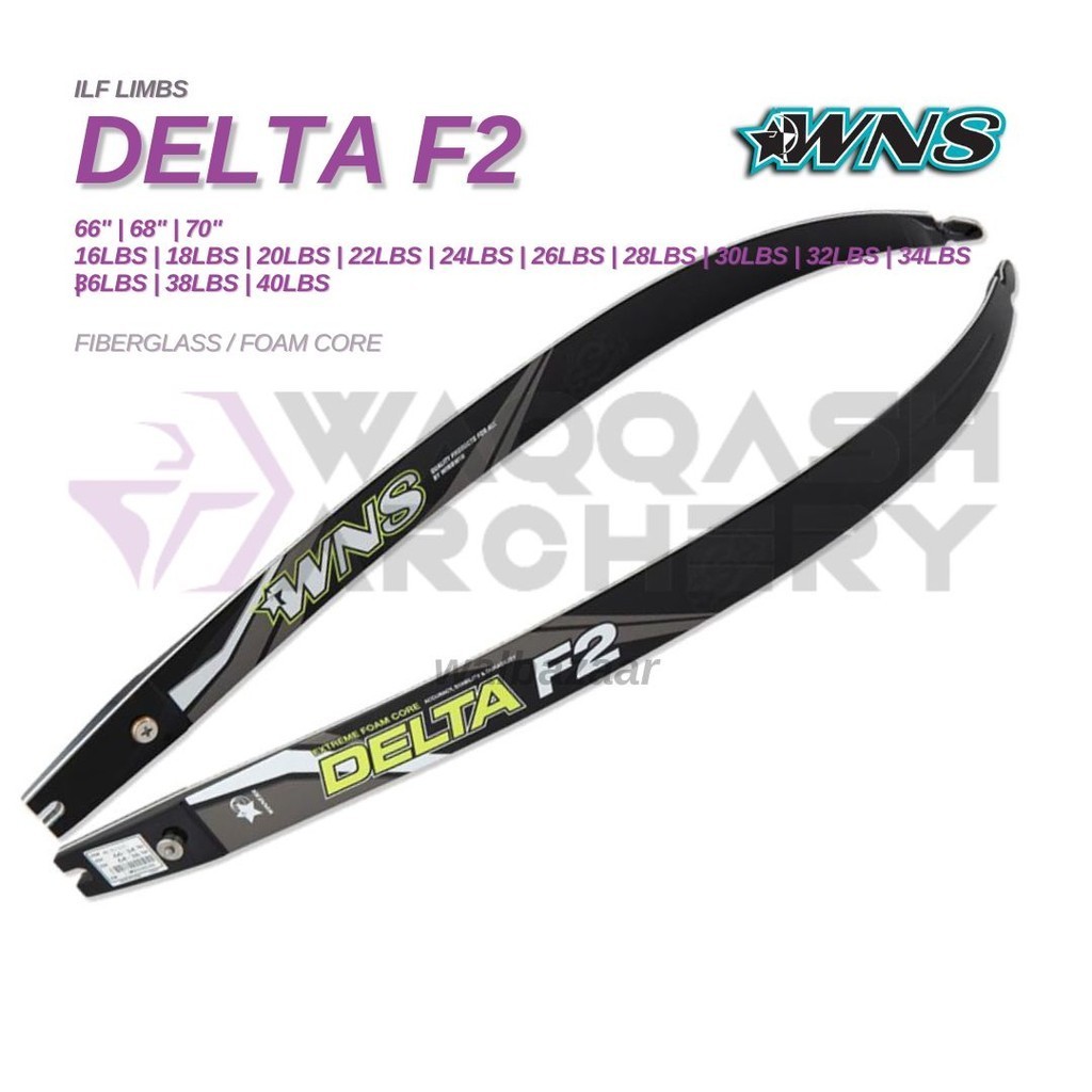 WNS DELTA F2 ILF LIMBS Recurve Bow Original