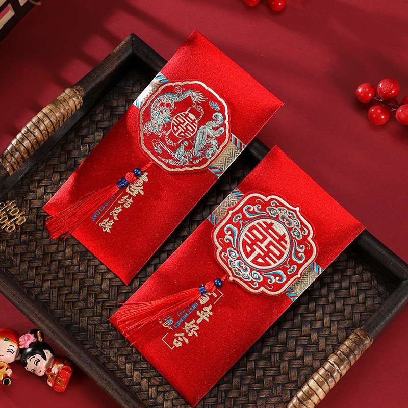 

Kertas angpao wedding/sangjit Tebal Premium angpao isi 2 Lembar