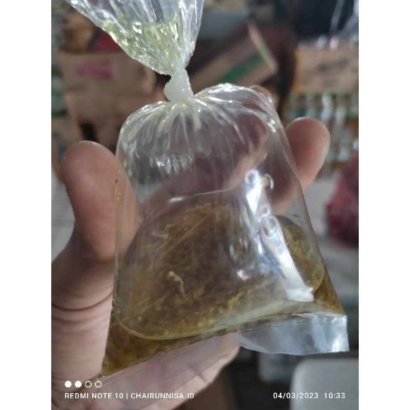 

30gr minyak rempah bumbu buleng kuah baso