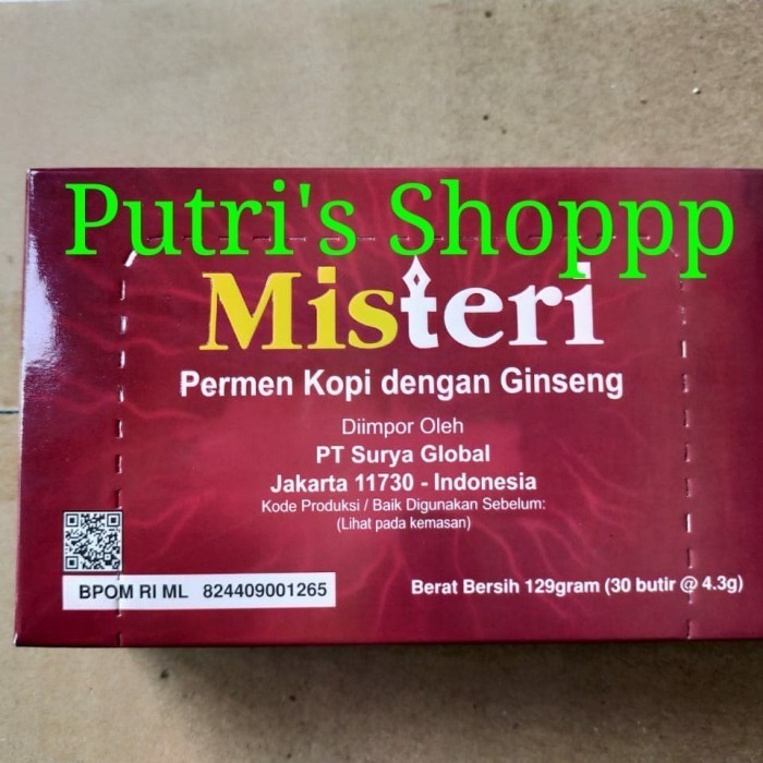 

HOT PRODUK ⭐⭐⭐⭐⭐ DISTRIBUTOR PERMEN MISTERI