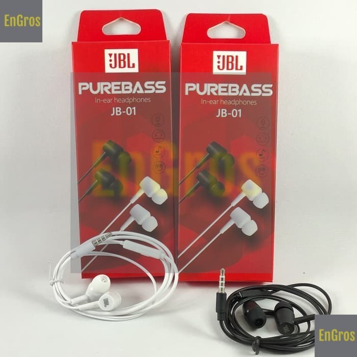 Big Sale Jb01 Earphone Handsfree Jb 01 Jb-01 Headset Jb-01 Purebass Universal Headset Mic Hetset