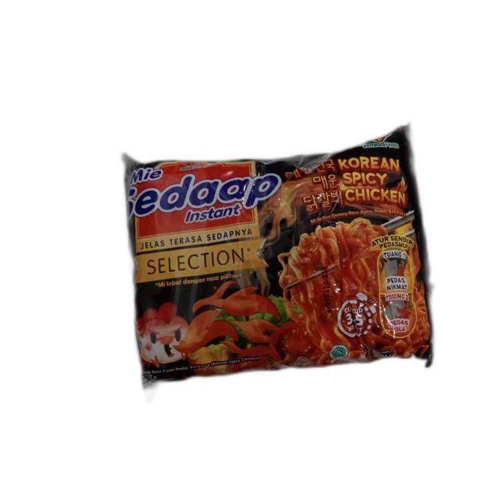 

Mie sedap instan Korean spicy per 1 pcs