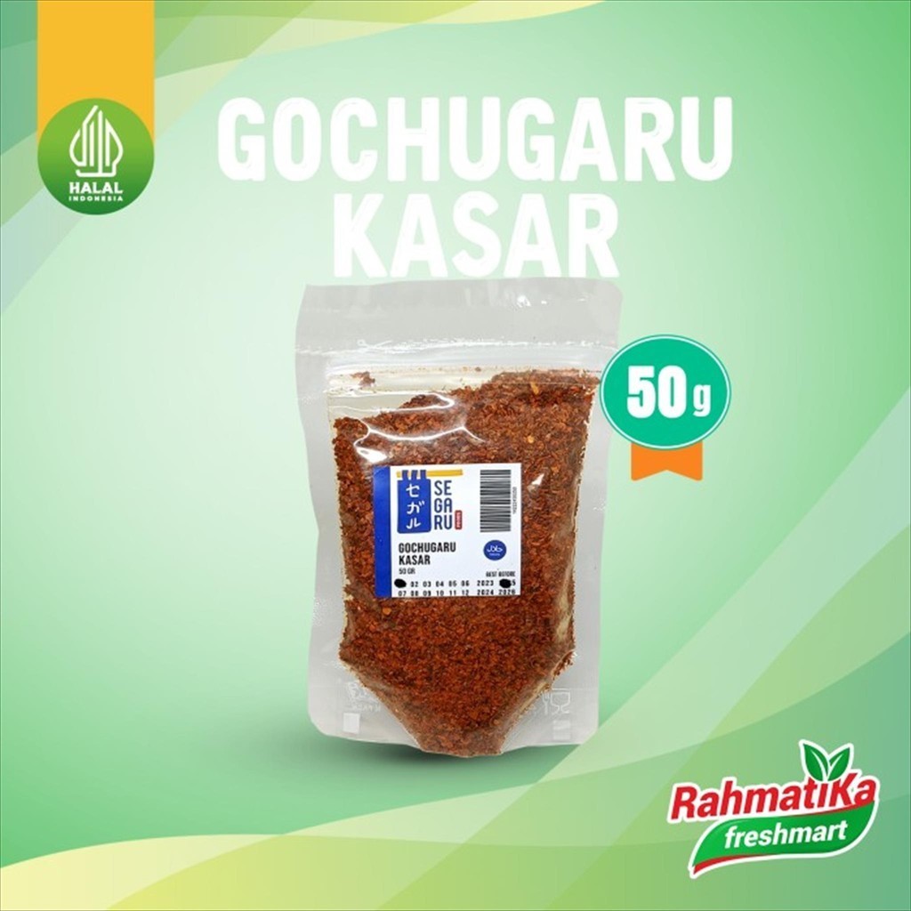 

Gochugaru Bubuk Cabai Kasar Korea Halal 50 gram