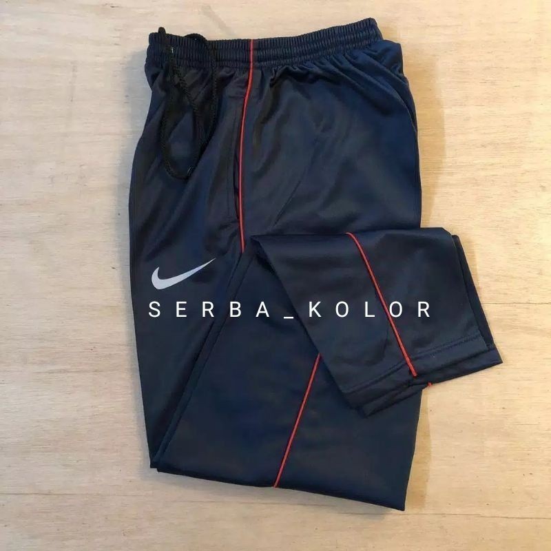 Celana training panjang pria wanita strip 1 nike hitam | Celana panjang olahraga | Celana olahraga p