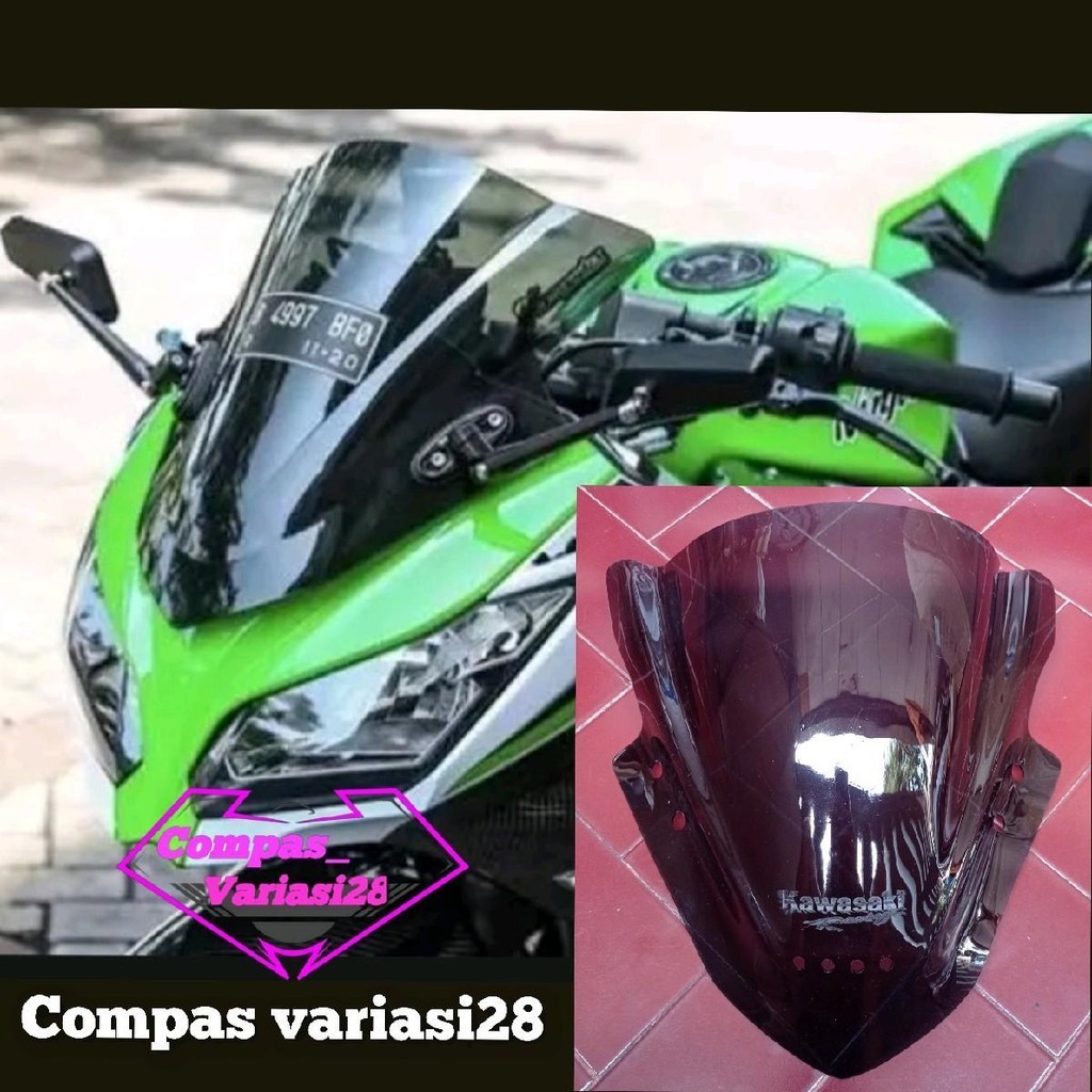 VISOR NINJA 250 FI JENONG WINDSHIELD VISOR NINJA 250 FI JENONG