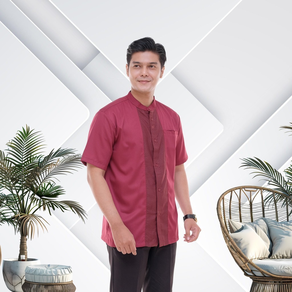 NIGOS Al-Fash Koko Dewasa Katun Toyobo mix Embos