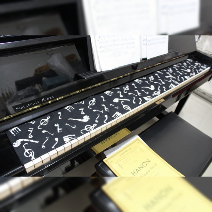 Alas Tuts Piano Cover Tuts Musik Batik Melody Dekorasi Unik Music Gift -L31