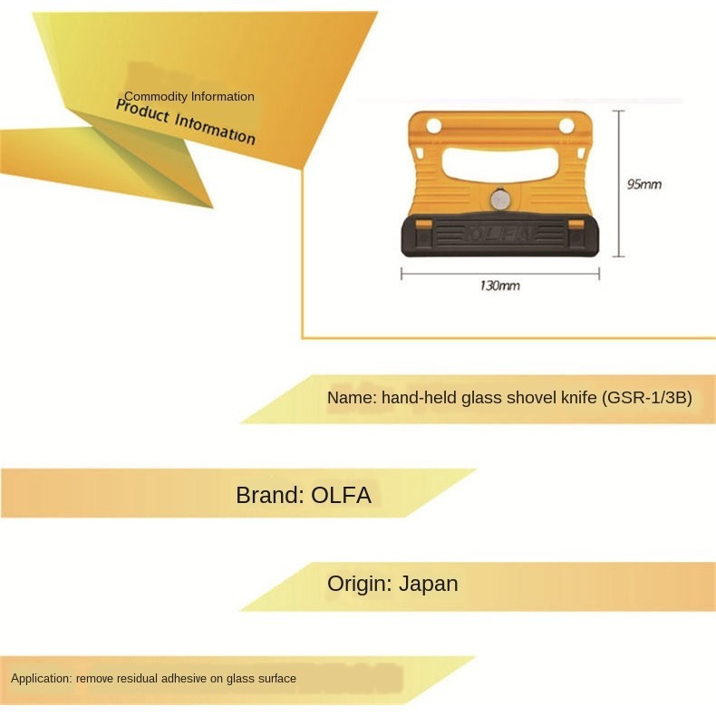 

imported from Japan, hand-held glass cutter, remove glass surface adhesive