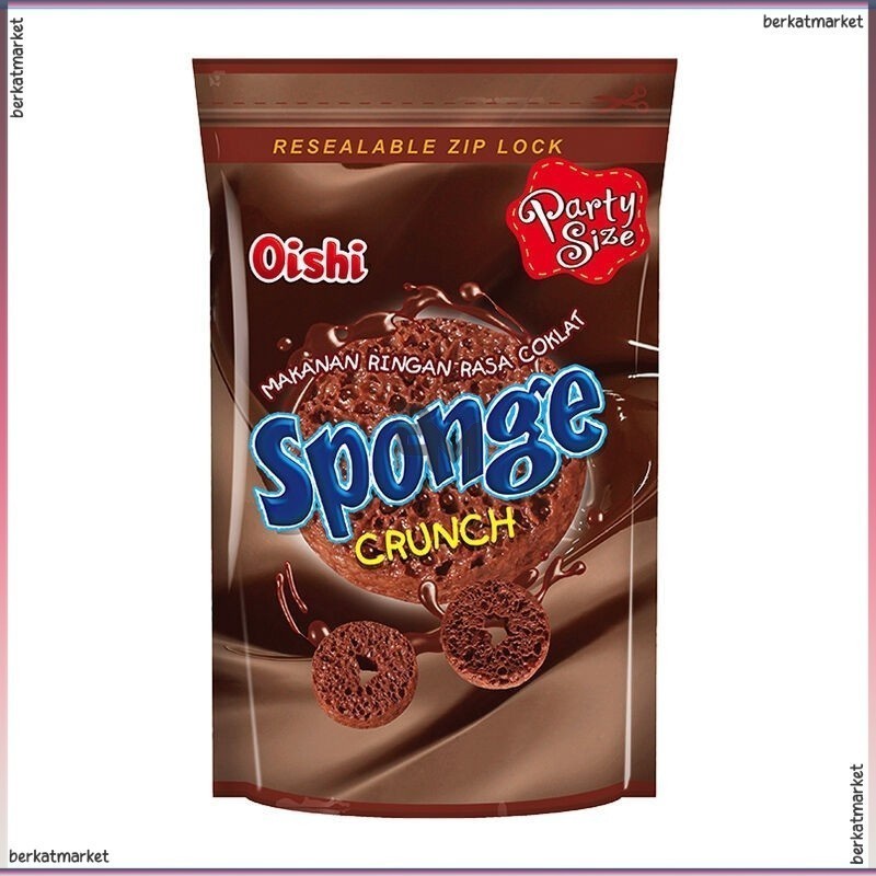 

SNACK OISHII SNACK SPONGE CRUNCH CHOCOLATE 100G