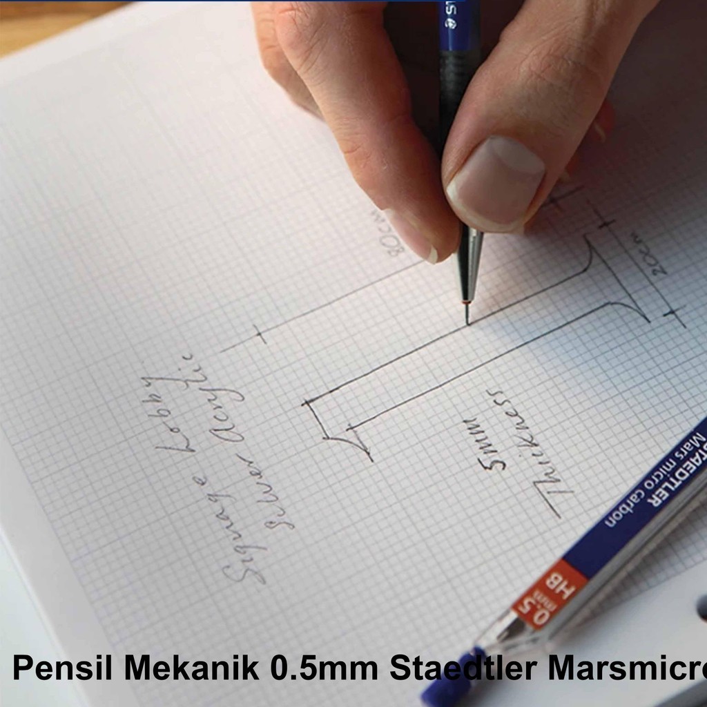 

Staedtler Marsmicro Pensil Mekanik 0.5mm 775 05