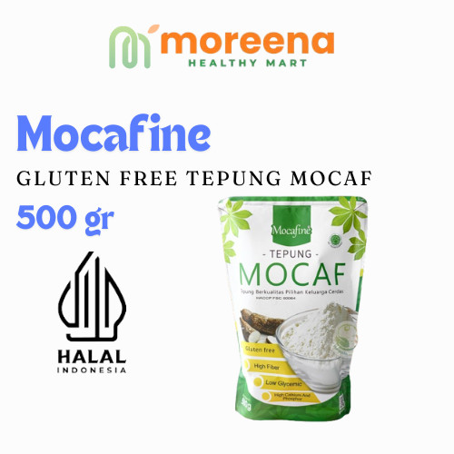 

MOCAFINE - TEPUNG MOCAF 500GR - RENDAH GLIKEMIK 500 GR